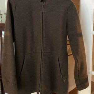 Like New Ibex wool coat size L